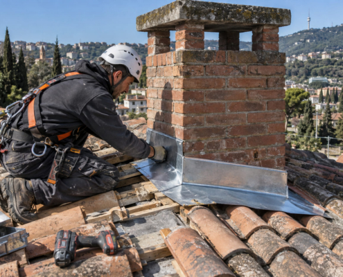 gotera-chimenea-tejado-barcelona